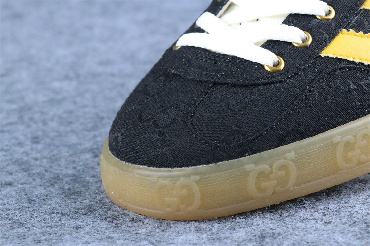 Gucci x adidas Gazelle Sneakers 'Black GG Monogram' - product view 4