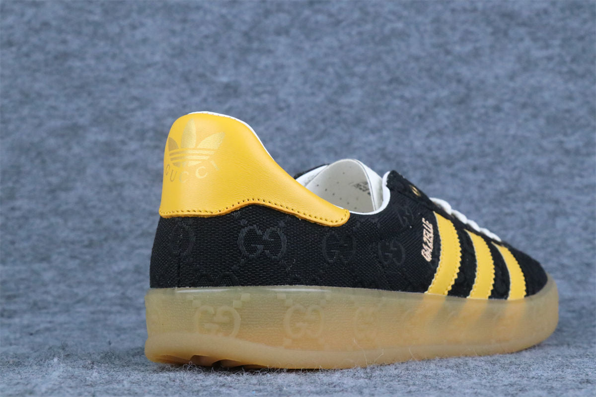 Gucci x adidas Gazelle Sneakers 'Black GG Monogram' - product view 6