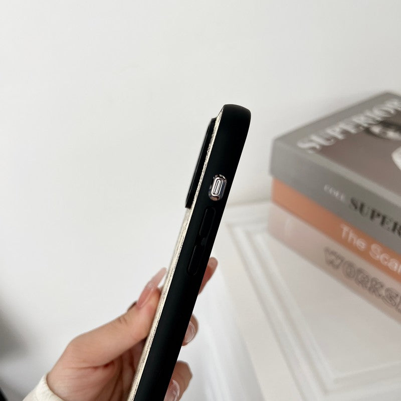Black & White Crossbody iPhone Case - product view 6