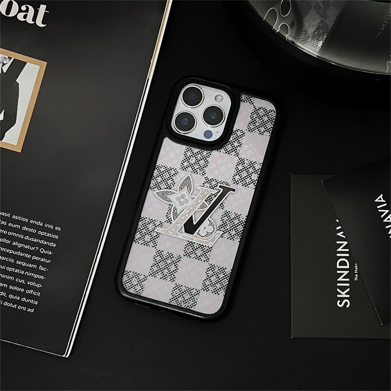 Black Corner iPhone Case - product view 2