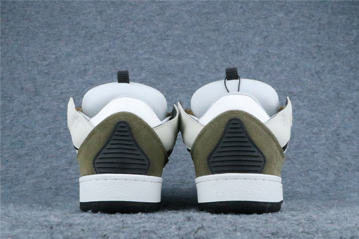 (Value Version) Lanvin Curb Sneakers 'Blanc Kaki' - product view 13