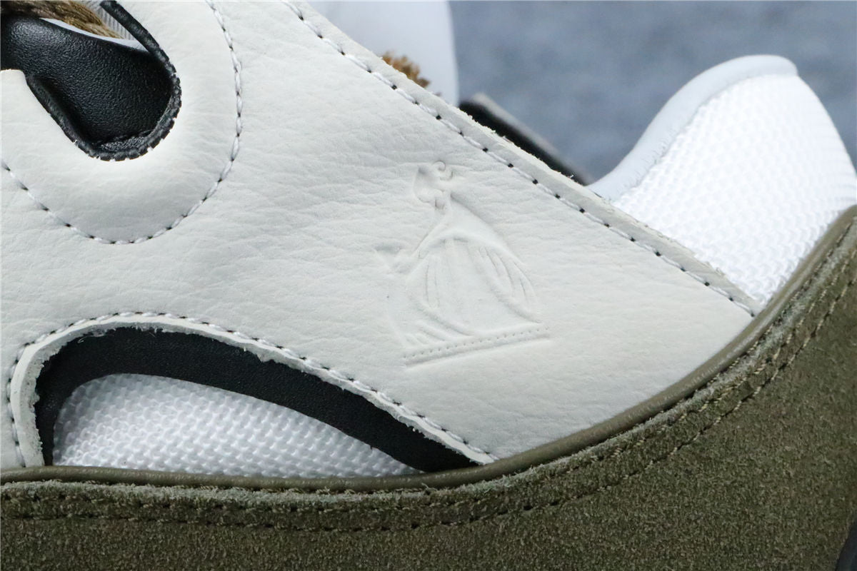 (Value Version) Lanvin Curb Sneakers 'Blanc Kaki' - product view 6