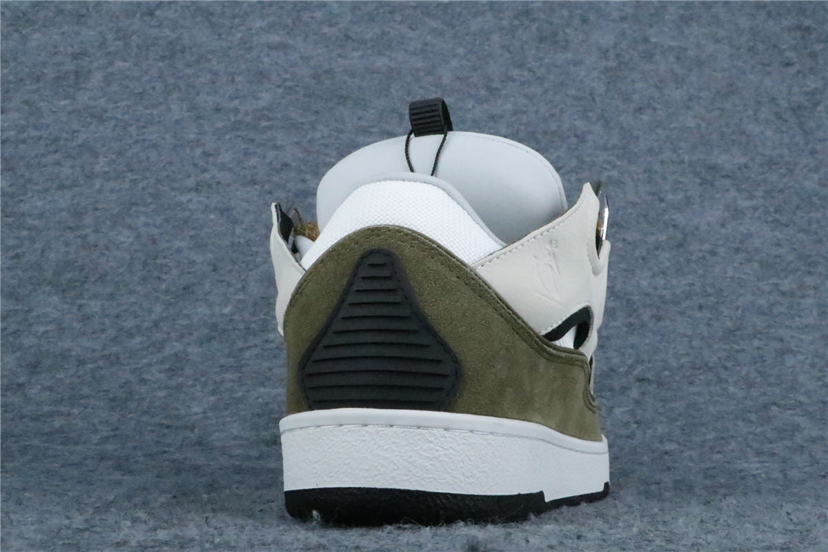 (Value Version) Lanvin Curb Sneakers 'Blanc Kaki' - product view 8