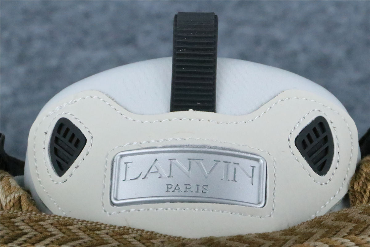 (Value Version) Lanvin Curb Sneakers 'Blanc Kaki' - product view 10