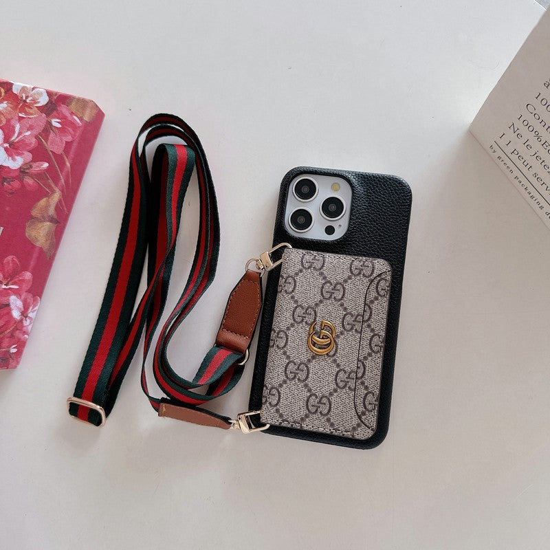 Card Bag Crossbody Classic iPhone Case - product view 3