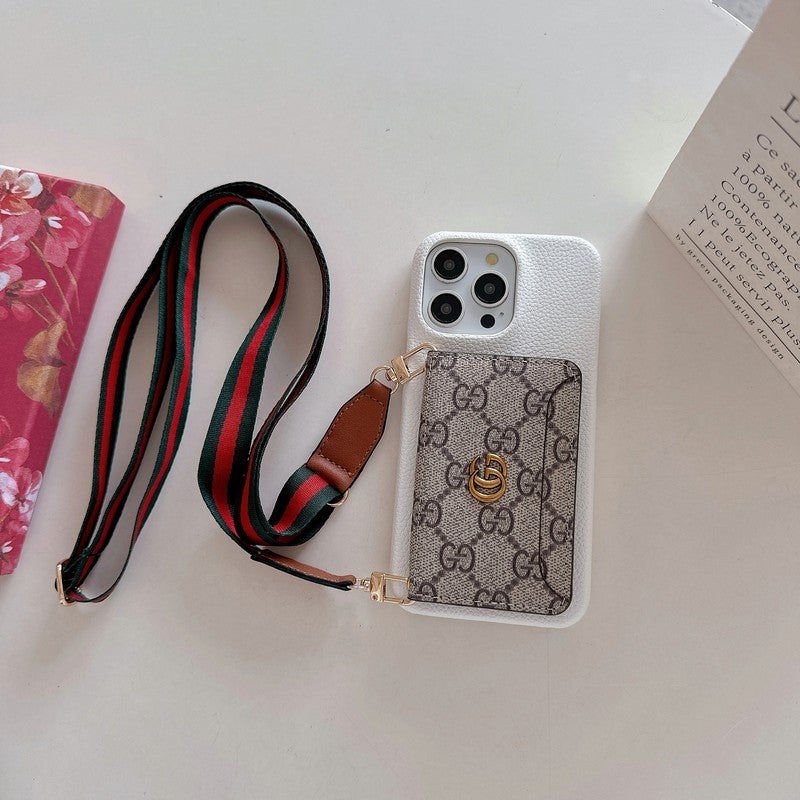 Card Bag Crossbody Classic iPhone Case - product view 2