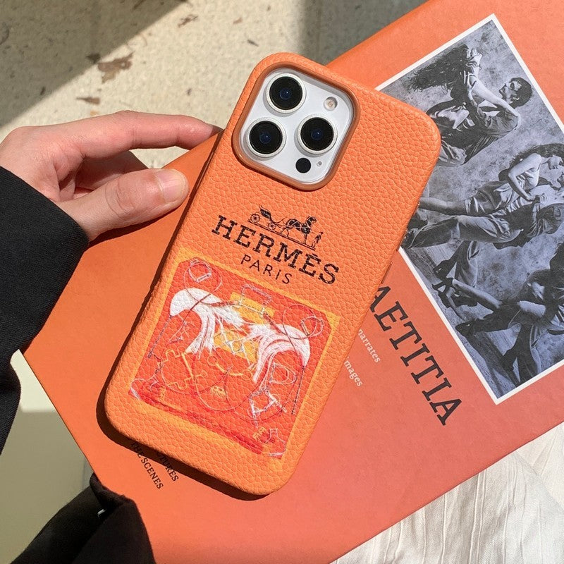 Classic Leather iPhone Case - product view 4