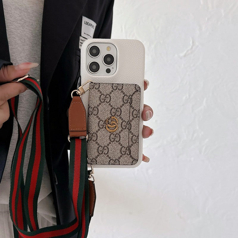 Card Bag Crossbody Classic iPhone Case - product view 4