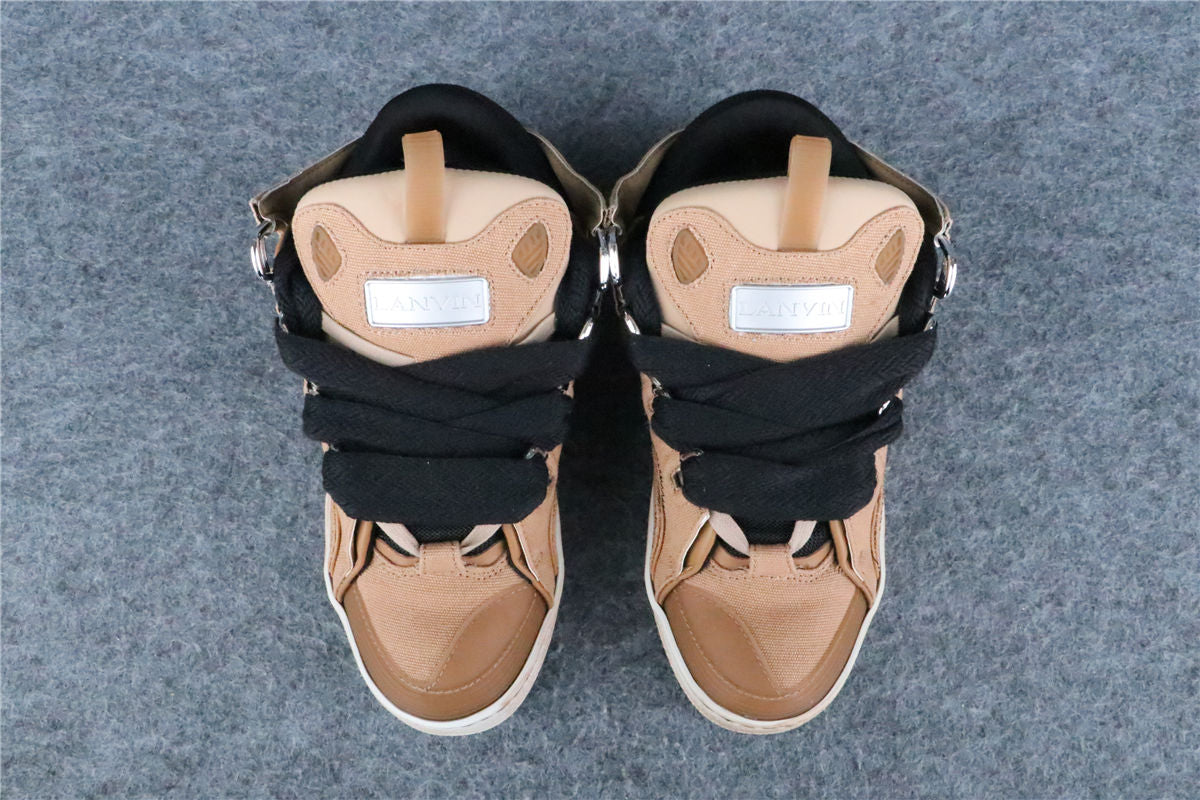 (Value Version) Lanvin Curb Sneaker 'Camel Amber' - product view 11