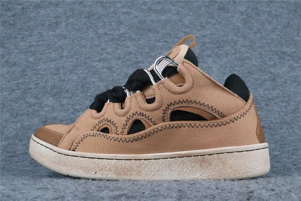 (Value Version) Lanvin Curb Sneaker 'Camel Amber' - product view 1