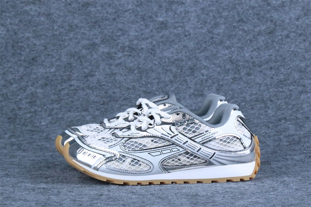 Bottega Veneta Orbit Sneaker 'Silver White' - product view 12