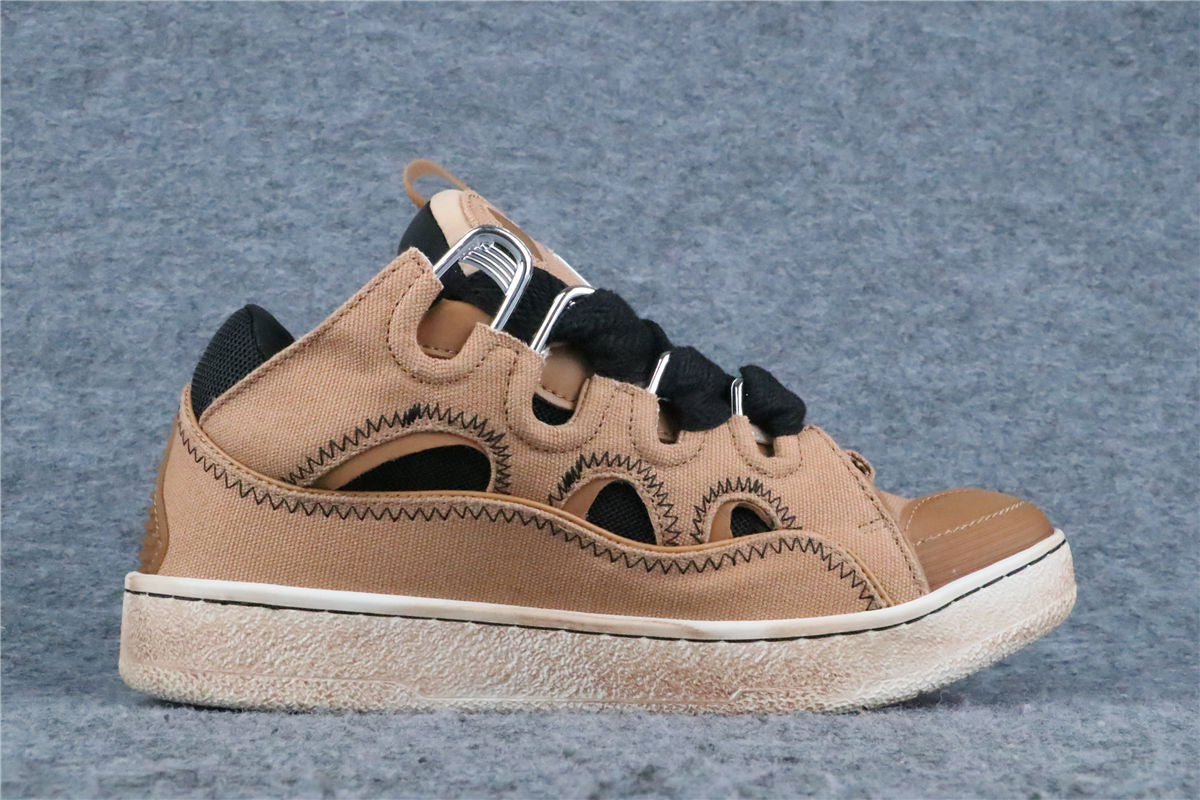 (Value Version) Lanvin Curb Sneaker 'Camel Amber' - product view 2