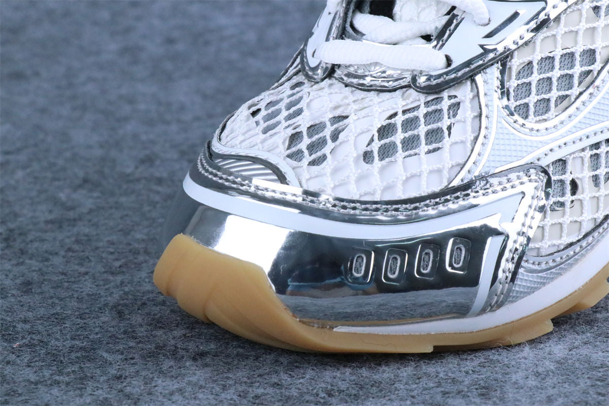 Bottega Veneta Orbit Sneaker 'Silver White' - product view 4
