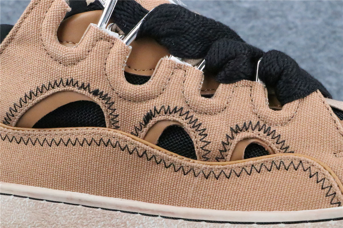 (Value Version) Lanvin Curb Sneaker 'Camel Amber' - product view 5