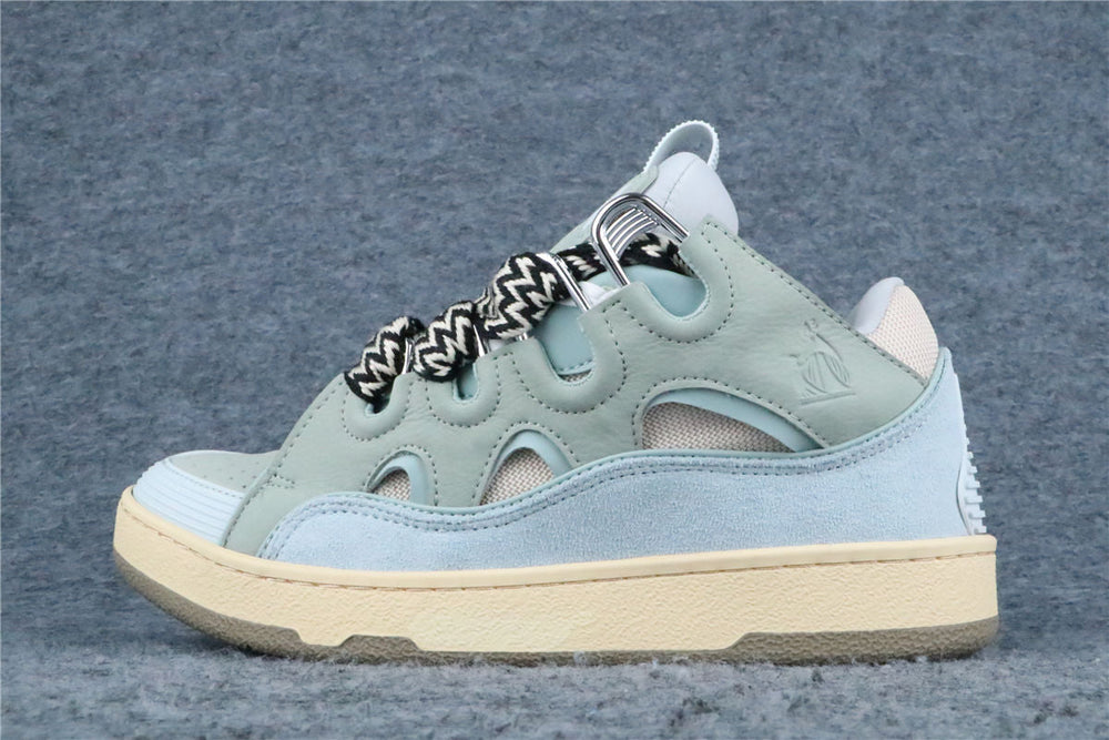 (Value Version) Lanvin Curb Sneakers 'Light Blue' - product view 1