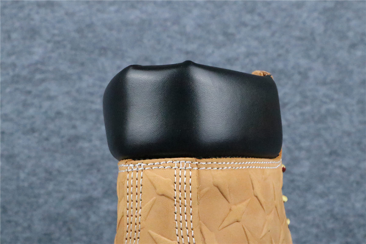 Supreme x Timberland 6 Inch Premium Waterproof Boot 'Embossed Diamond Plate - Wheat' - product view 7