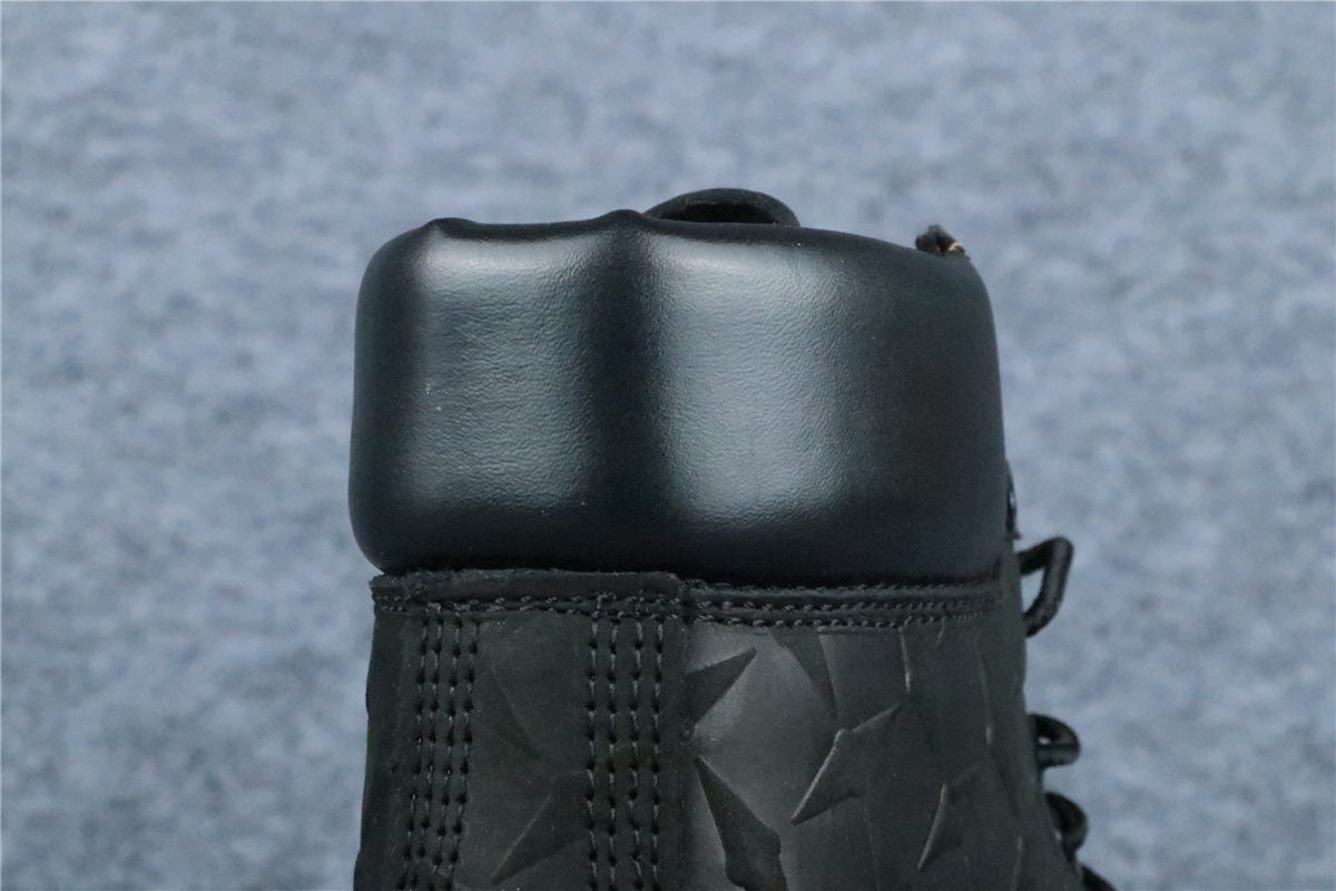 Supreme x Timberland 6 Inch Premium Waterproof Boot 'Embossed Diamond Plate - Black' - product view 7