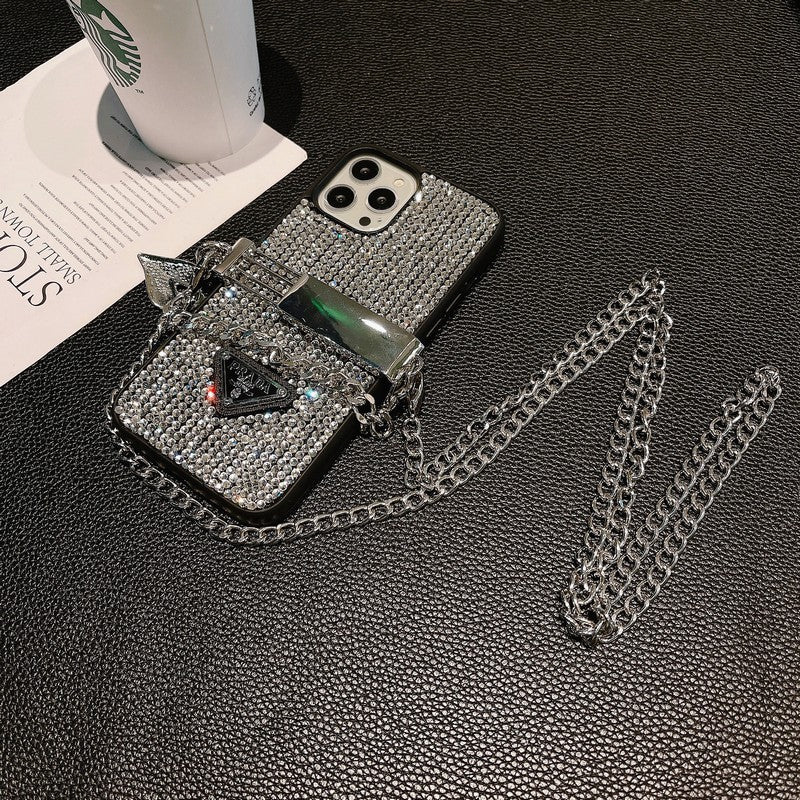 Diamond Crossbody Chain iPhone Case - product view 14