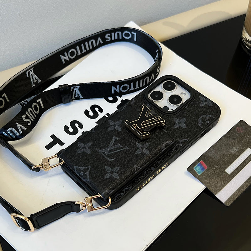 Card Bag Chain Black iPhone Case - product view 9