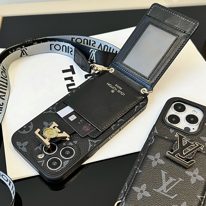 Card Bag Chain Black iPhone Case - product view 11