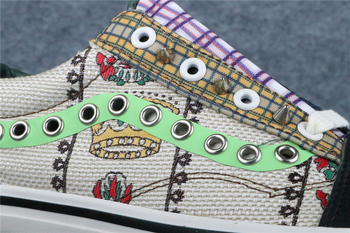 Vans x Gucci OG Old Skool LX Sneakers 'Black Floral' - product view 5