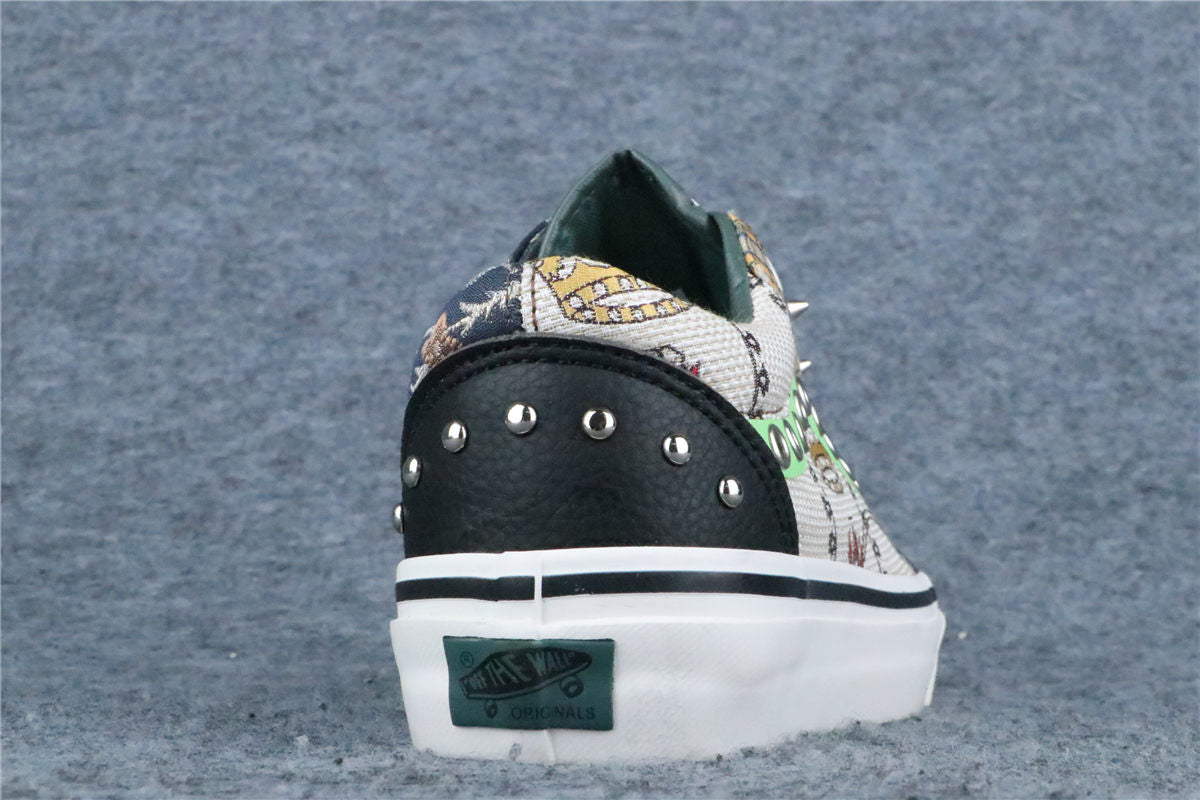 Vans x Gucci OG Old Skool LX Sneakers 'Black Floral' - product view 6