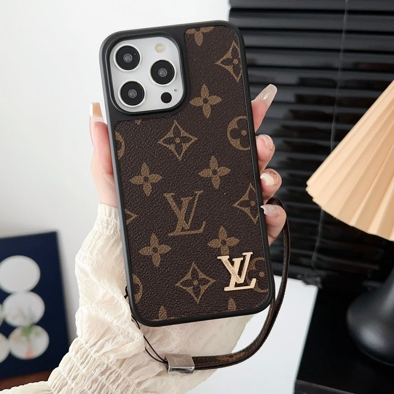 Classic Brown Hand Chain iPhone Case - product view 8