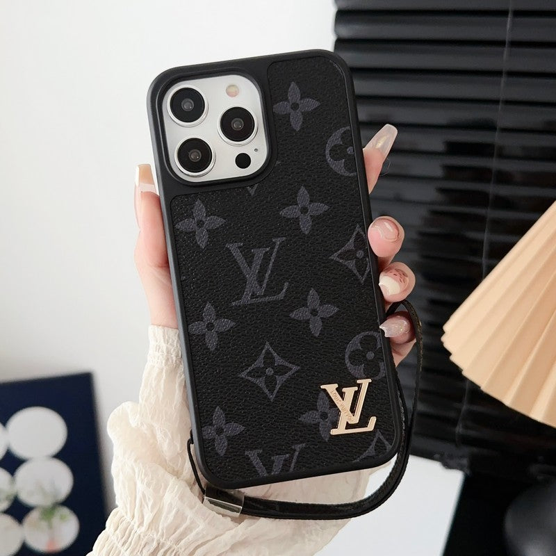 Black & White Hand Chain iPhone Case - product view 1