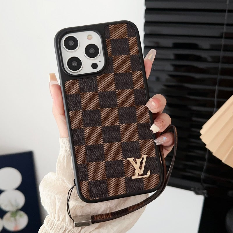 Classic Brown Hand Chain iPhone Case - product view 10