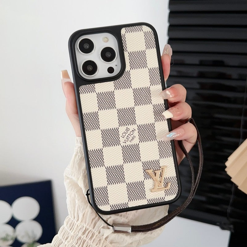 Black & White Hand Chain iPhone Case - product view 3