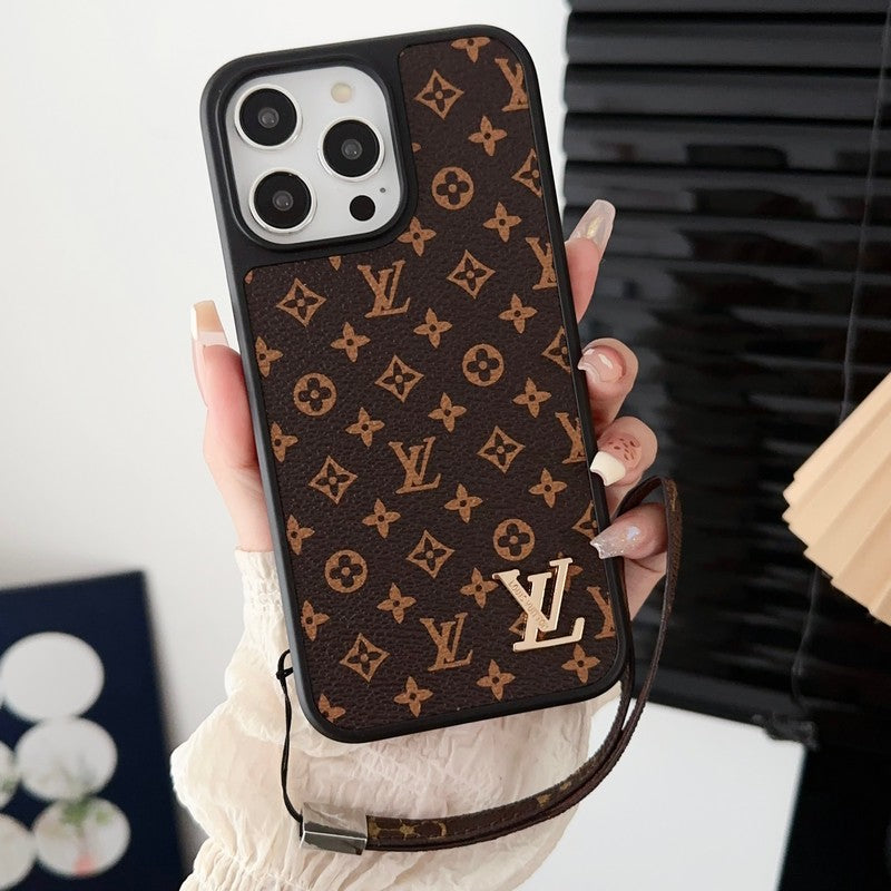 Classic Brown Hand Chain iPhone Case - product view 9