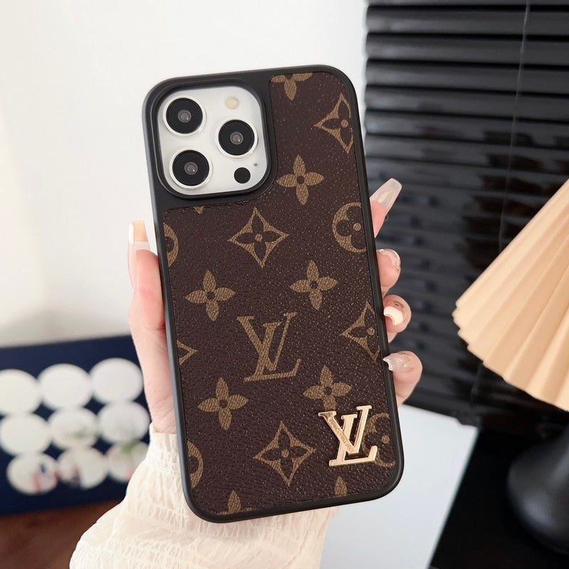 Classic Brown iPhone Case - product view 2