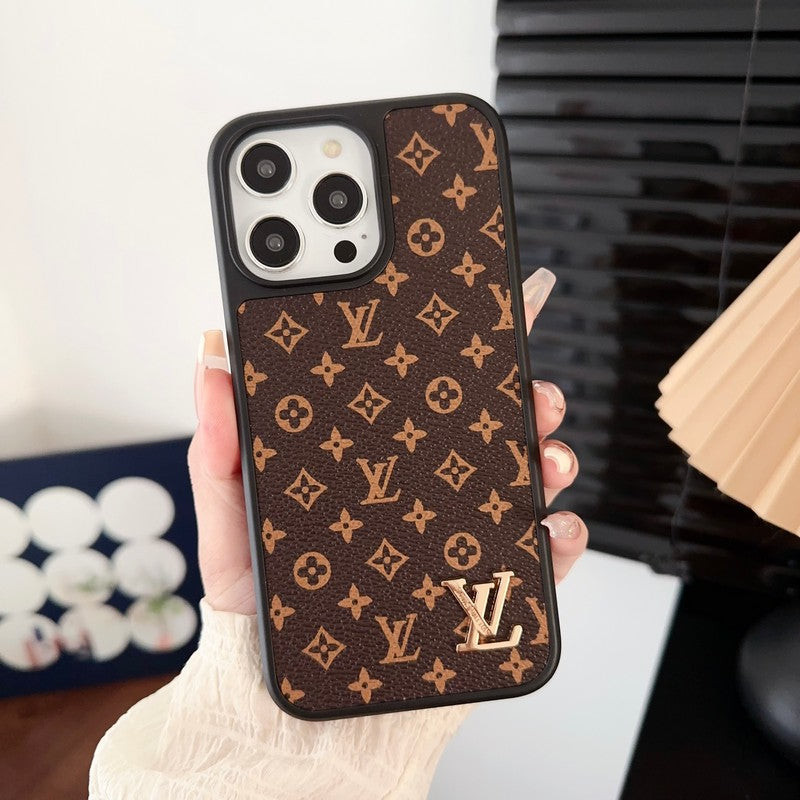 Classic Brown iPhone Case - product view 3