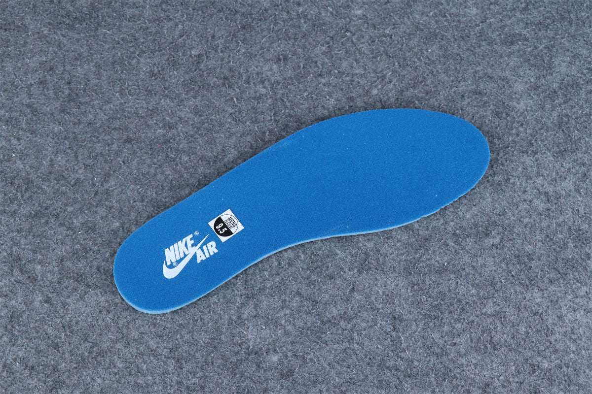 Custom Air Jordan 1 Retro Low OG SP x Fragment x Travis Scott Sneakers 'Blue' - product view 11