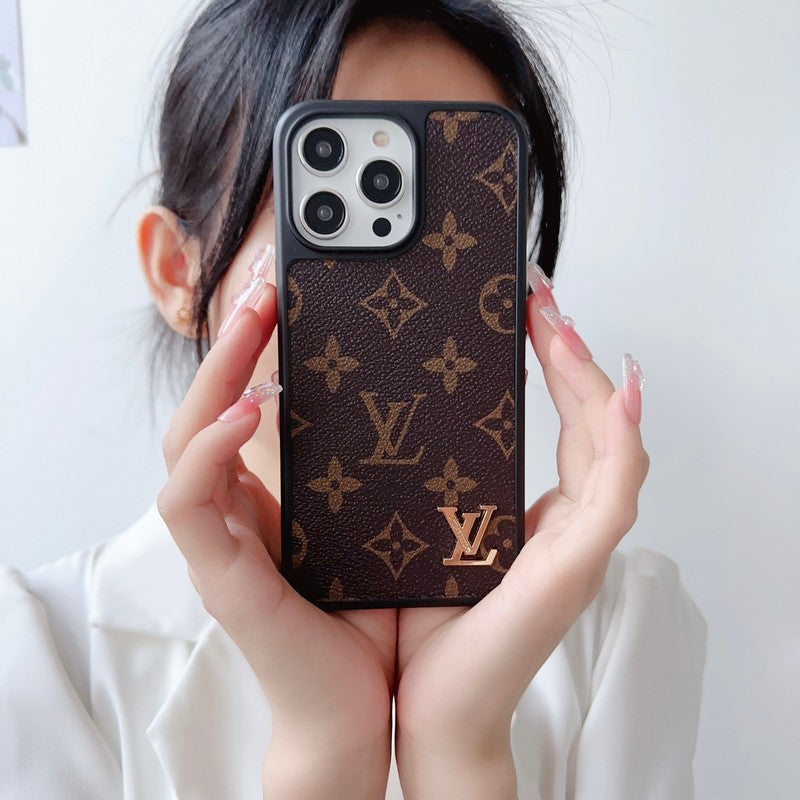 Classic Brown iPhone Case - product view 5