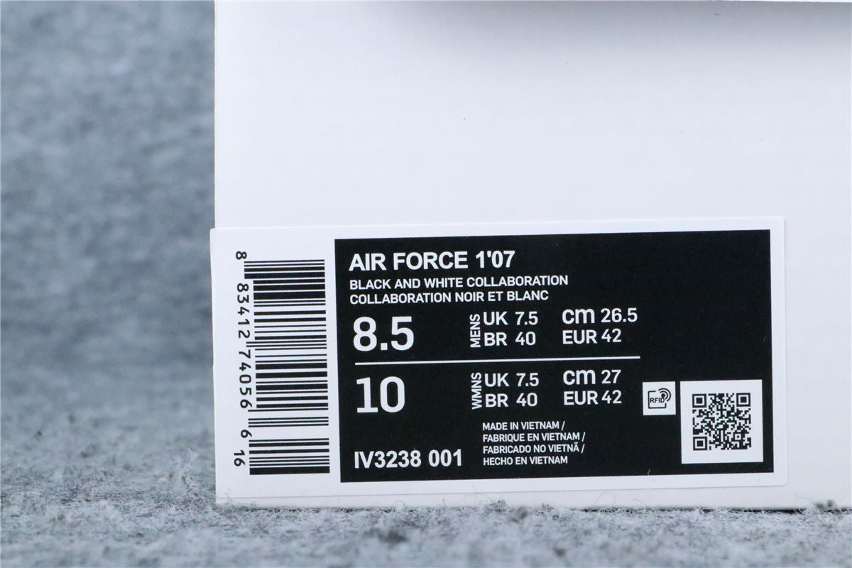 Victor x Nike Air Force 1 Low '01 Sneakers 'Black White' - product view 15