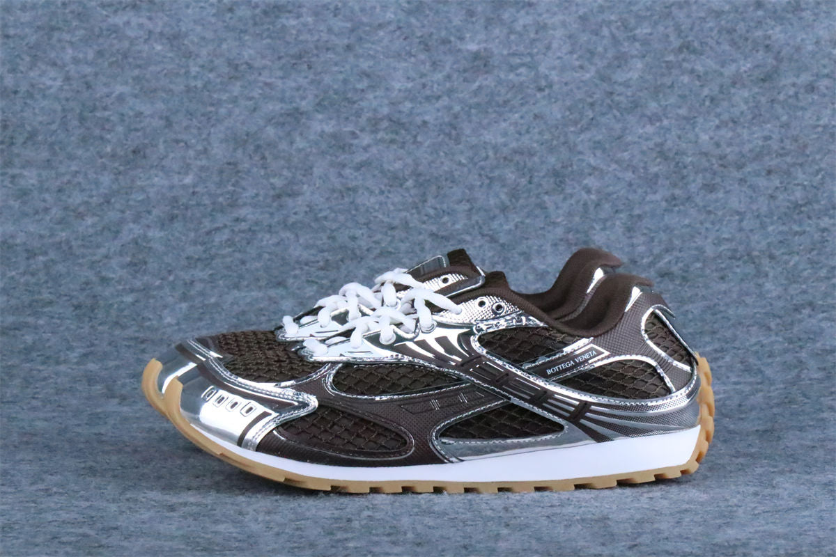 Bottega Veneta Orbit Sneaker 'Fondant Silver' - product view 13