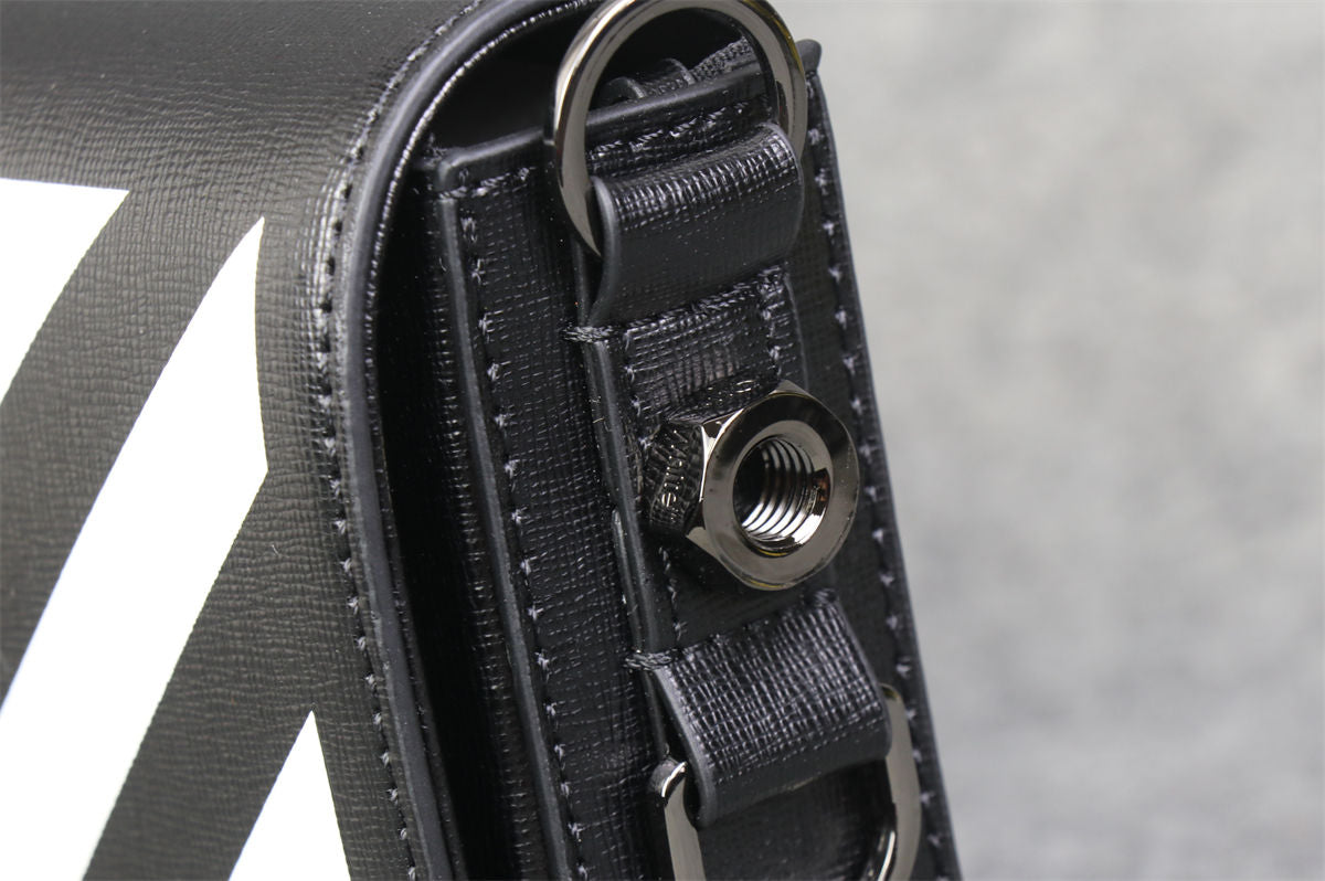 Off-White Diag Flap Crossbody Bag 'Black/White'. - product view 3