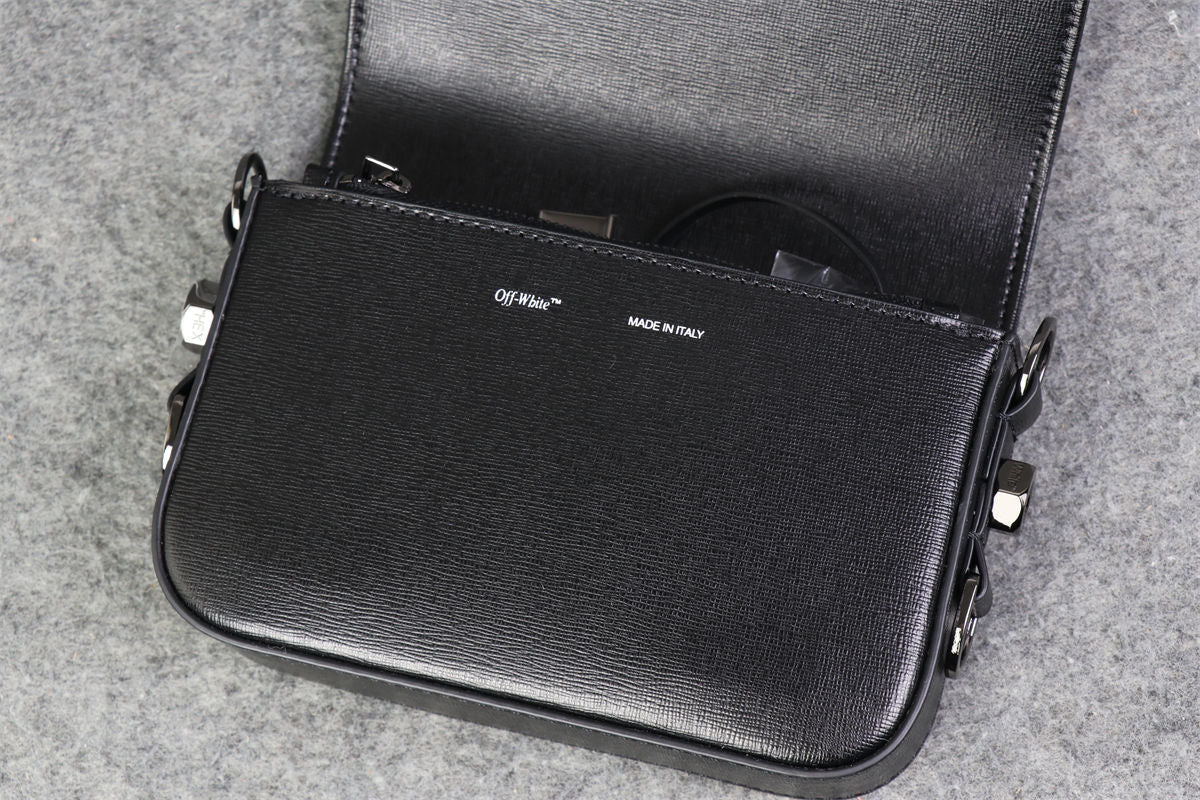 Off-White Diag Flap Crossbody Bag 'Black/White'. - product view 5