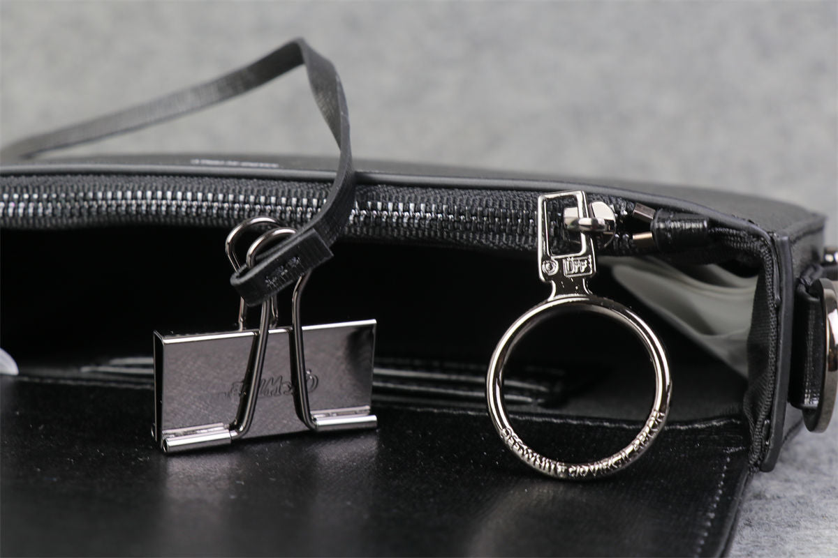 Off-White Diag Flap Crossbody Bag 'Black/White'. - product view 6