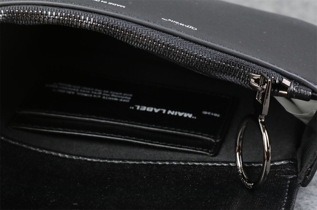 Off-White Diag Flap Crossbody Bag 'Black/White'. - product view 7