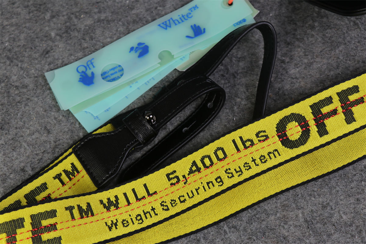 Off-White Diag Flap Crossbody Bag 'Black/White'. - product view 8
