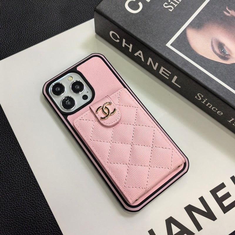 Elegant Crossbody Leather iPhone Case - product view 22
