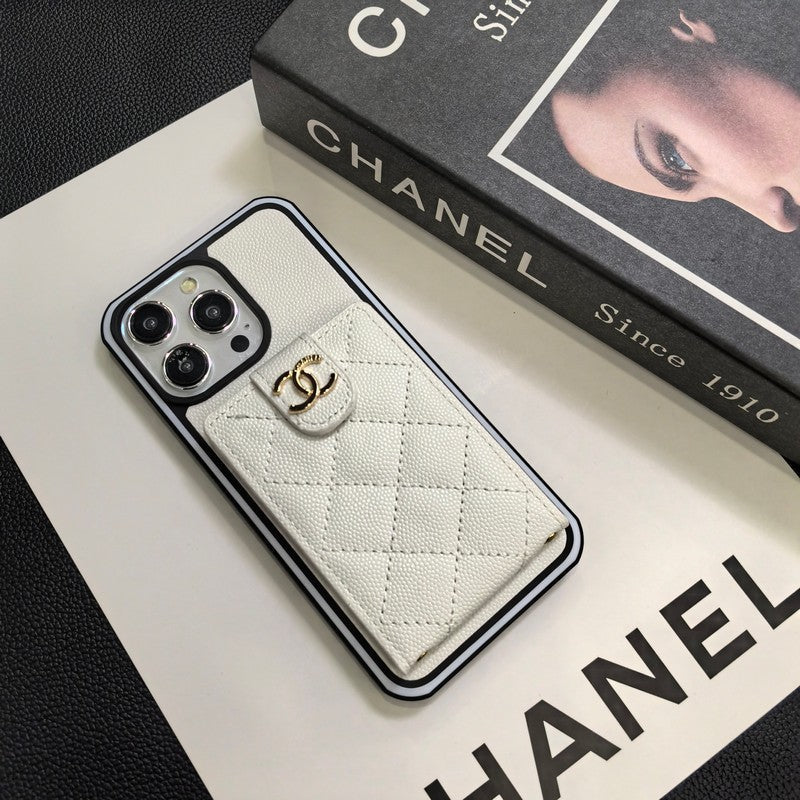 Elegant Crossbody Leather iPhone Case - product view 27