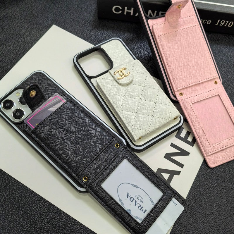 Elegant Crossbody Leather iPhone Case - product view 9