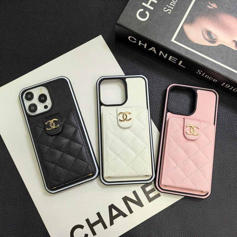 Elegant Crossbody Leather iPhone Case - product view 2