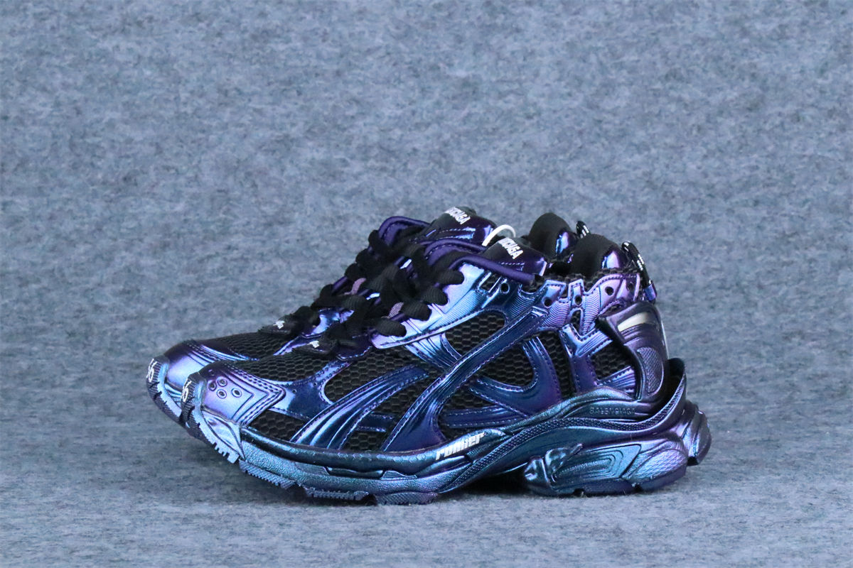 Balenciaga Runner Sneaker 'Iridescent Blue' - product view 15