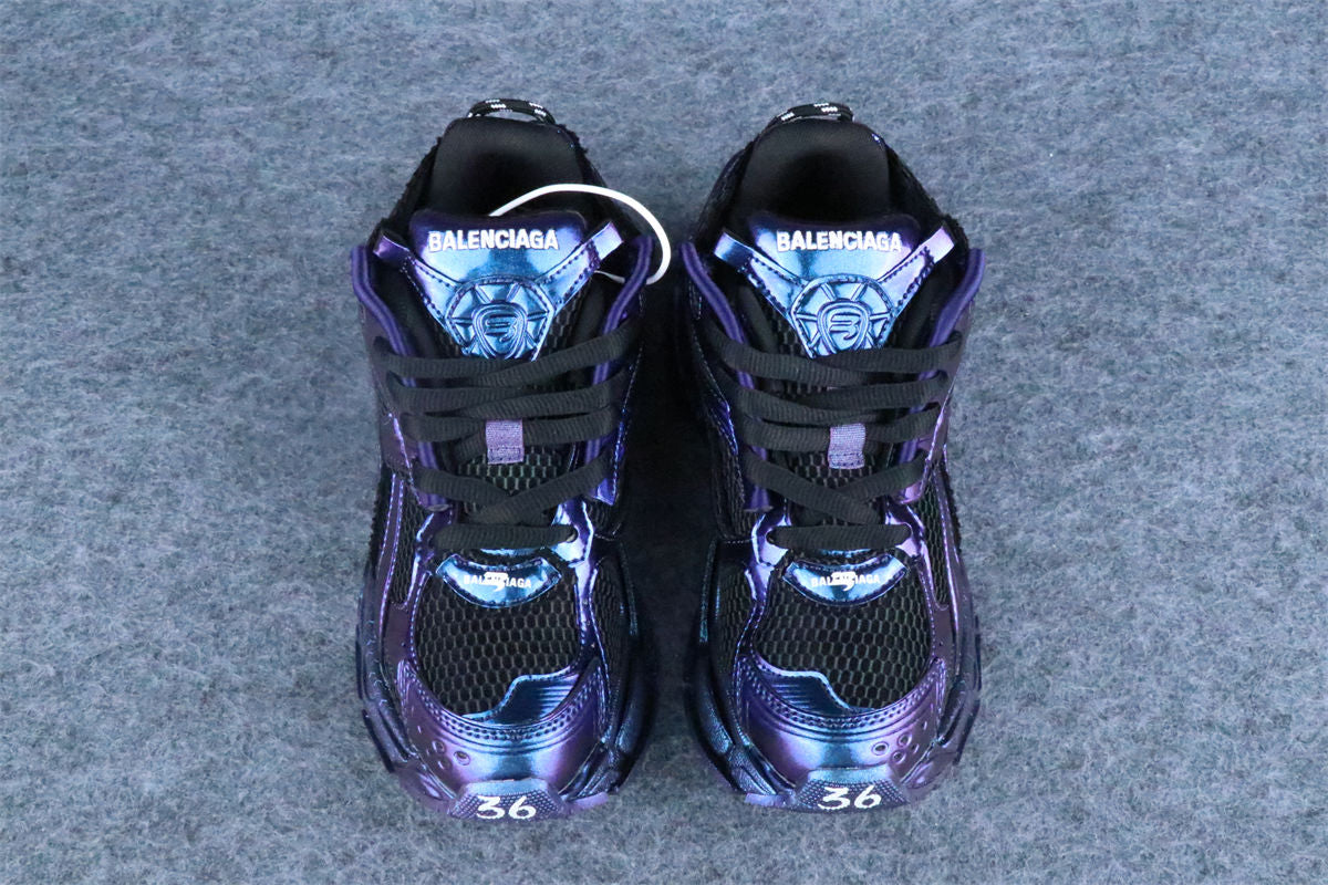 Balenciaga Runner Sneaker 'Iridescent Blue' - product view 14