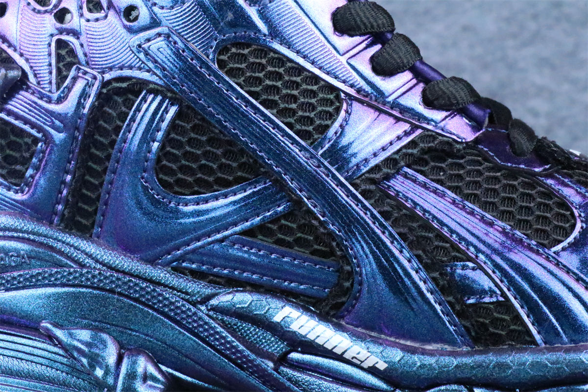 Balenciaga Runner Sneaker 'Iridescent Blue' - product view 5