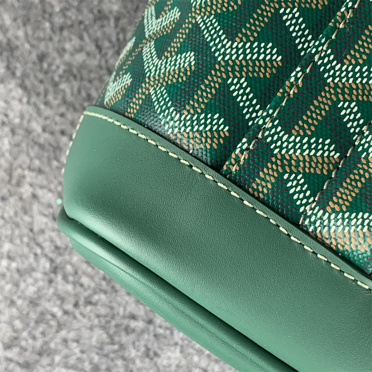 Goyard Alpin Backpack 'Green Goyardine' - product view 8